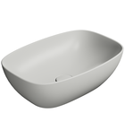 Photo: NUBES ceramic washbasin on the board 50x35cm, cenere matt