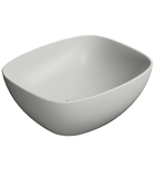 Photo: NUBES ceramic washbasin on the board 40x35cm, cenere matt