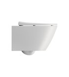 Photo: MODO wall hung toilet, Swirlflush, 37x52cm, white dual-matt