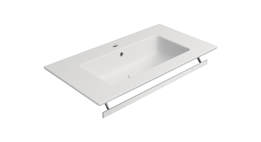 GSI PURA keramické umyvadlo Slim 82x46cm, bílá mat 8885109
