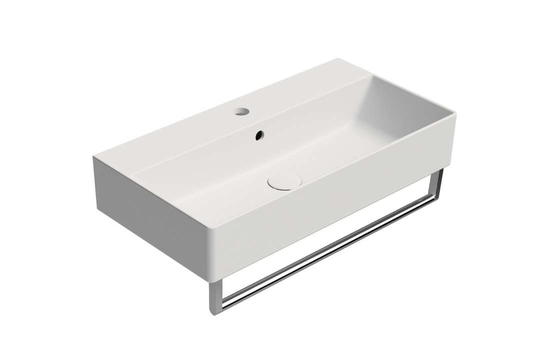 GSI KUBE X keramické umyvadlo 70x37cm, bílá mat 9455109