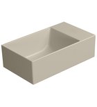 Photo: KUBE X ceramic washbasin 40x23cm, no tap hole, right/left, creta matt