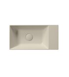 Photo: KUBE X ceramic washbasin 50x25cm, no tap hole, right/left, creta matt