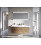 Photo: NUBES double ceramic washbasin 120x50, white ExtraGlaze