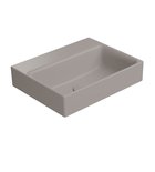 Photo: NUBES ceramic washbasin 40x32cm, no tap hole, tortora matt