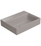 Photo: NUBES ceramic washbasin 40x32cm, no tap hole, tortora matt