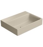 Photo: NUBES ceramic washbasin 40x32cm, no tap hole, creta matt