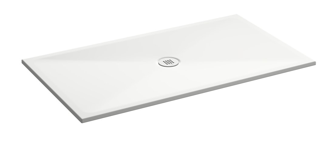 GSI Keramická sprchová vanička, obdélník 140x80x2cm, bílá mat 46140809