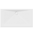 Photo: Rectangular ceramic shower tray 140x80x4cm, white ExtraGlaze