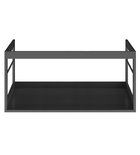 Photo: PURA washbasin frame 82x46cm, black matt