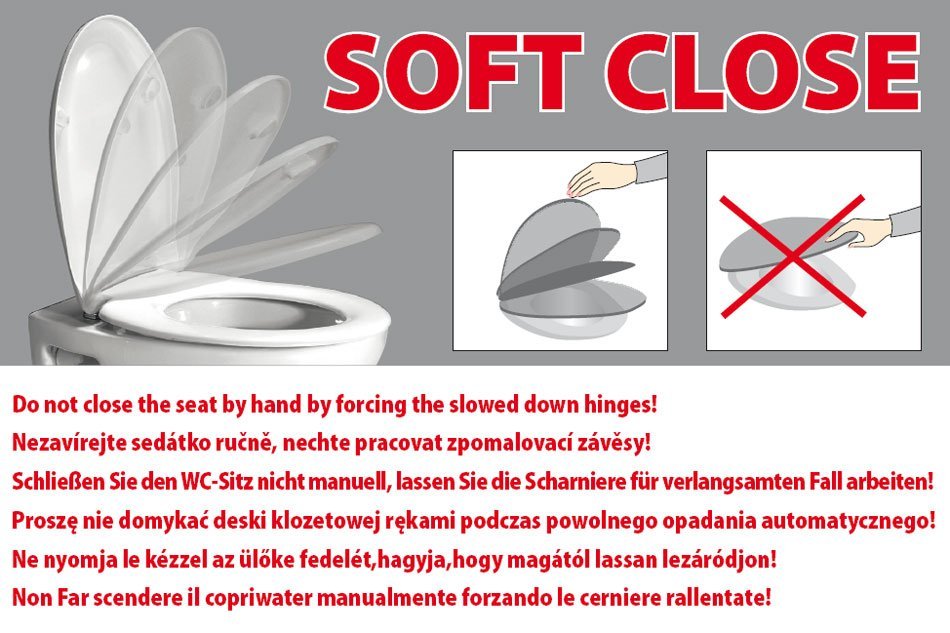 Kerasan RETRO WC sedátko Soft Close, černá mat/chrom 108831