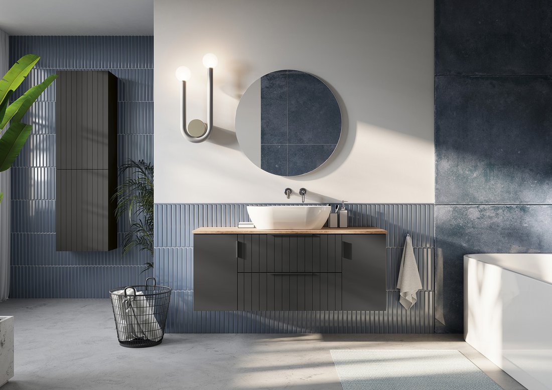 Sapho CIRASA skříňka spodní dvířková 30x64x46cm, pravá/levá, carina CR301-4141