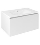 Photo: LOREA washbasin cabinet 80x44x51,2cm, 1x drawer, white matt