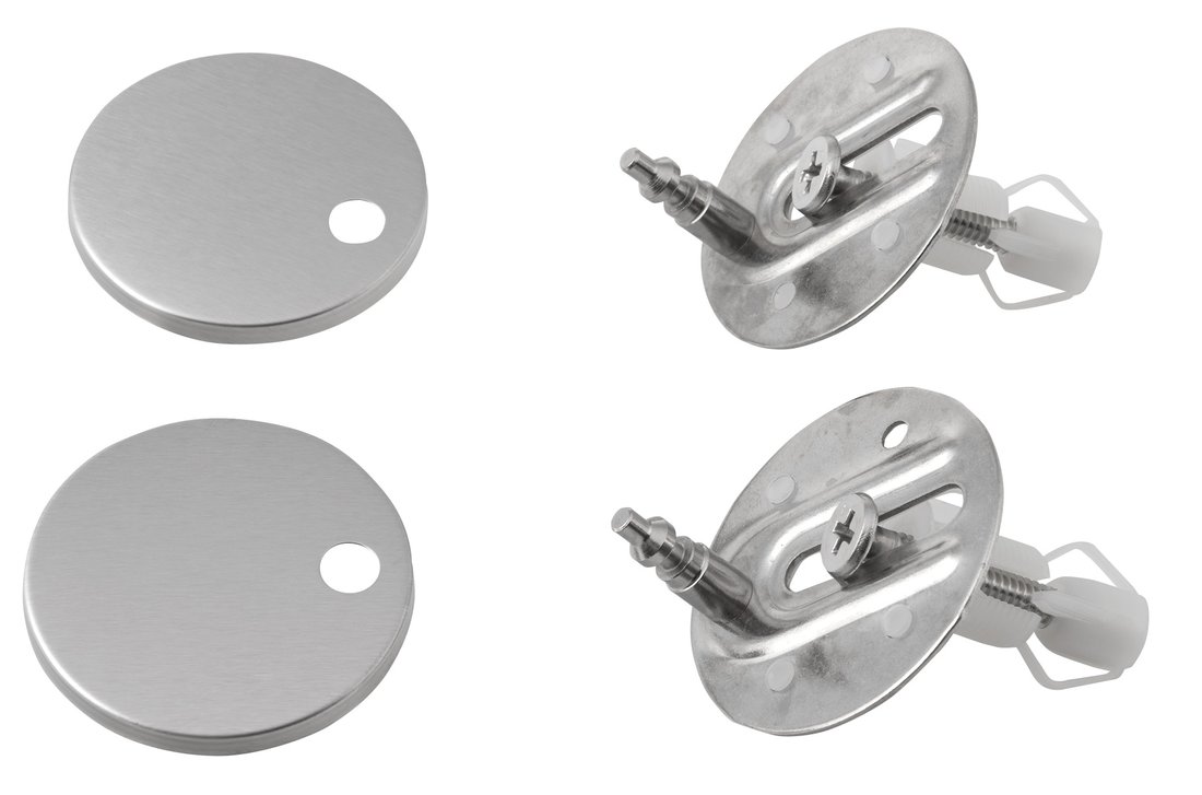 Sada 2 úchytů WC sedátka 301.407.2