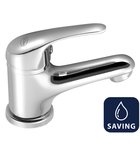 Photo: AQUALINE 35 stojánková umyvadlová baterie, WATER-SAVING kartuše, chrom