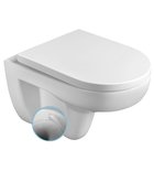 Photo: HEIKE wall-hung toilet bowl, Vortex Rimless, 36x53cm, white