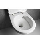 Photo: HEIKE wall-hung toilet bowl, Vortex Rimless, 36x53cm, white
