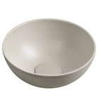 Photo: MINOR betónové umývadlo na dosku, priemer 26cm, piesková mat