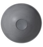 Photo: MINOR top counter concrete washbasin, dia 26cm, grey