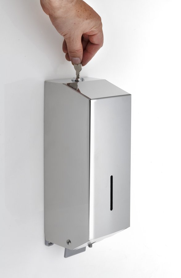 Sapho Dávkovač mýdla nástěnný 1100ml, nerez mat XP122