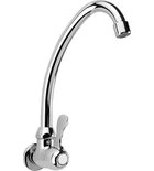 Photo: Wall Mounted Cold Water Tap 1/2", swivel spout, chrome
