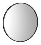Photo: NOTION SLIM Framed Mirror, round, ø 40cm, black matt