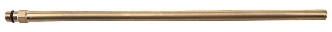 Pevná připojovací trubka 10mm-M10x1, 30 cm, zlato mat TUB39