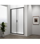 Photo: EASY BLACK Shower Door 1000mm, clear glass