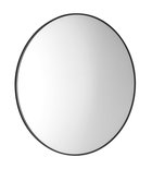 Photo: AROWANA round mirror in frame ø 80cm, black mat