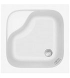 Photo: Deep Square Acrylic Shower Tray 90x90x30cm, White