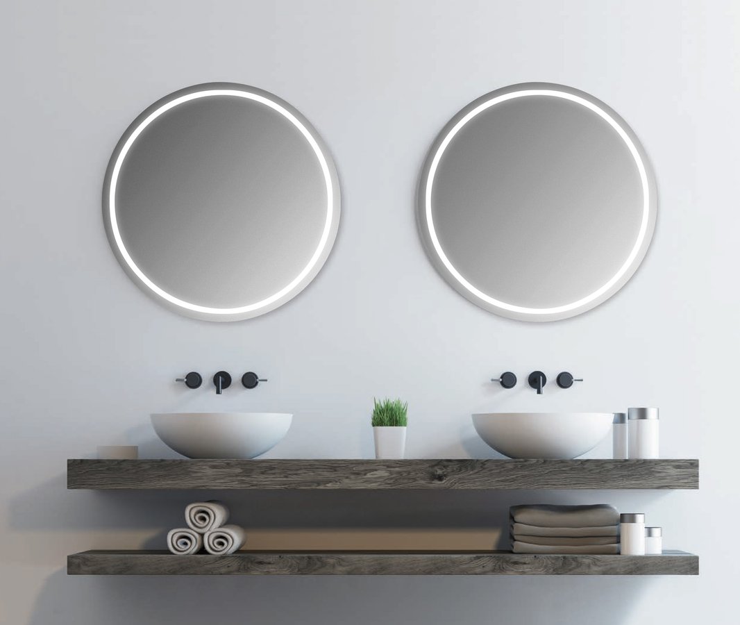 Sapho NYX kulaté zrcadlo s LED osvětlením ø 80cm NY800