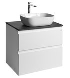 Photo: ALTAIR Vanity Unit with board 68 cm, weiß/anthracite slate