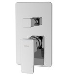 Photo: TURSI Concealed Shower Mixer Tap, 2-way, rotary switch, chrome