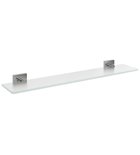 Photo: X-SQUARE glass shelf 500mm, chrome/frosted glass