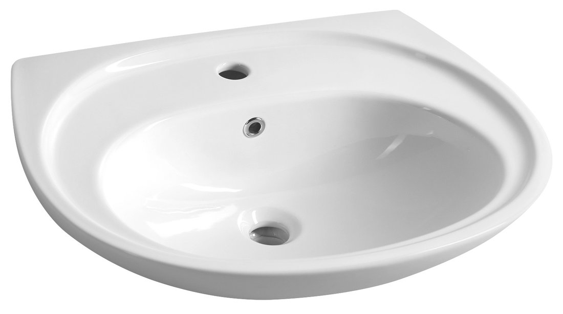 Keramické umyvadlo 60x48cm, bílá 10601