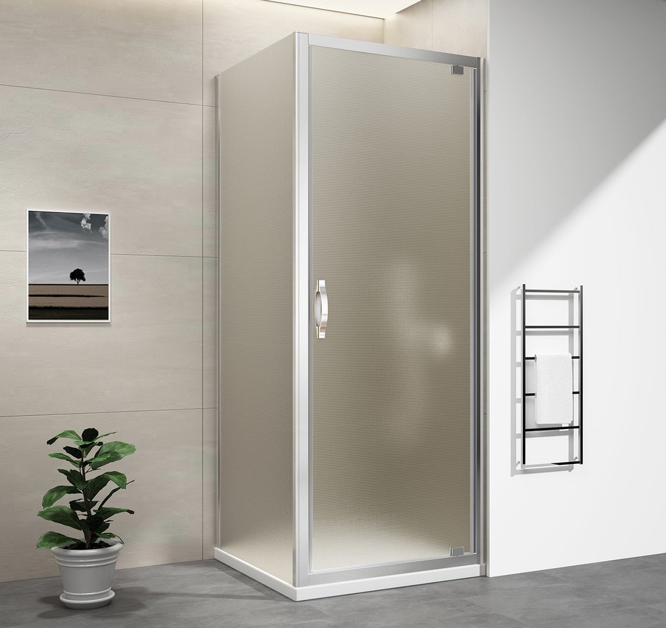 Gelco SIGMA SIMPLY sprchové dveře otočné, 900 mm, sklo Brick GS3899F