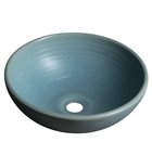 Photo: ATTILA Ceramic Washbasin dia 43cm, turquoise