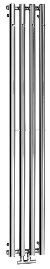 PILON otopné těleso 270x1800mm, se čtyřmi háčky pro ručník, chrom