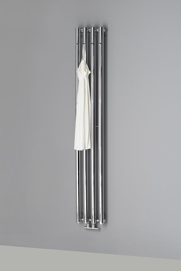 Sapho PILON otopné těleso 270x1800mm, se čtyřmi háčky pro ručník, chrom IZ120T