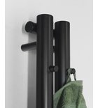 Photo: PILON vykurovacie teleso 122x1800mm, so 2 háčikmi, čierna mat