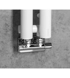 Photo: PILON vykurovacie teleso 122x1800mm, so 2 háčikmi, bielá mat