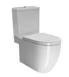 Photo: PURA Close Coupled Toilet, white ExtraGlaze