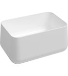 Photo: ALLEGRO counter top ceramic washbasin 60x40 cm, white