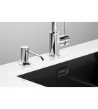 Photo: Dozownik mydła podblatowy z przedłużoną końcówką, chrom