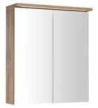 Photo: KAWA STRIP LED Mirror Cabinet 60x70x22cm, oak emporio