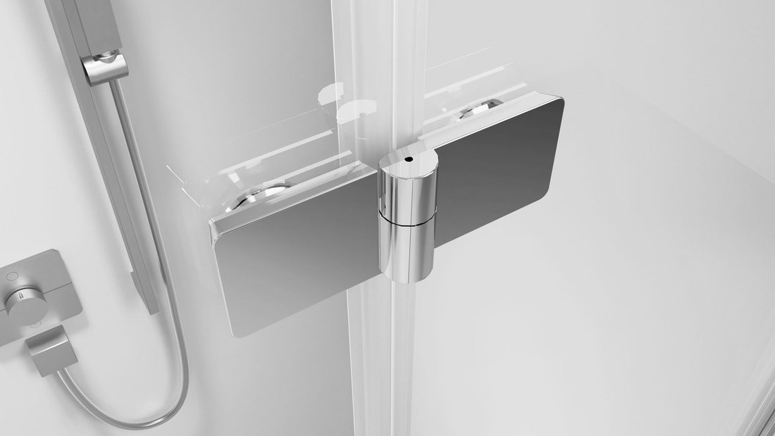 Polysan ZOOM čtvercový sprchový kout 800x800mm, rohový vstup ZL4815L-02