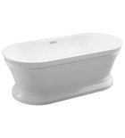 Photo: ANTIK Freistehende Badewanne 160x79cm, Weiß