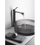 Photo: SUGA high washbasin mixer tap, gun metal