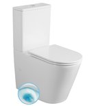 Photo: AVIS kompakt WC, Vortex Rimless, odpływ dolny/tylny, biały