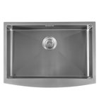 Photo: AMERICAN polozápustný nerezový dřez 70x50cm, gun metal